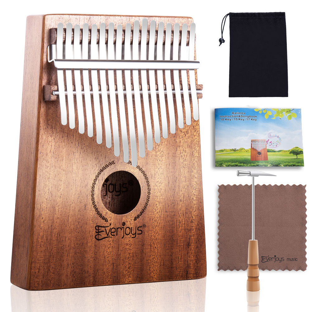 Kalimba Mbira Sanza - Set principianti per pianoforte a 17 tasti